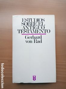 Libros de segunda mano: ESTUDIOS SOBRE EL ANTIGUO TESTAMENTO - Gerhard von Rad - Ediciones Sígueme 1976